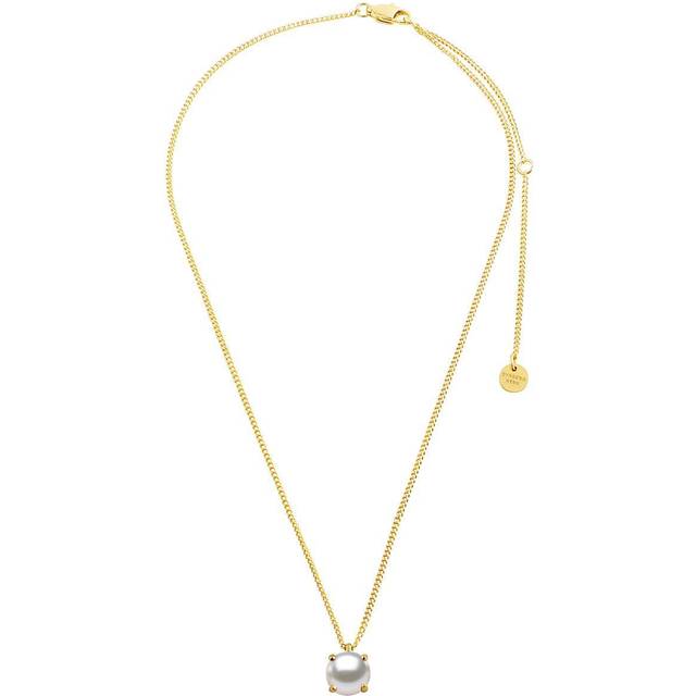 MANNY Guld WHITE PEARL Halsband