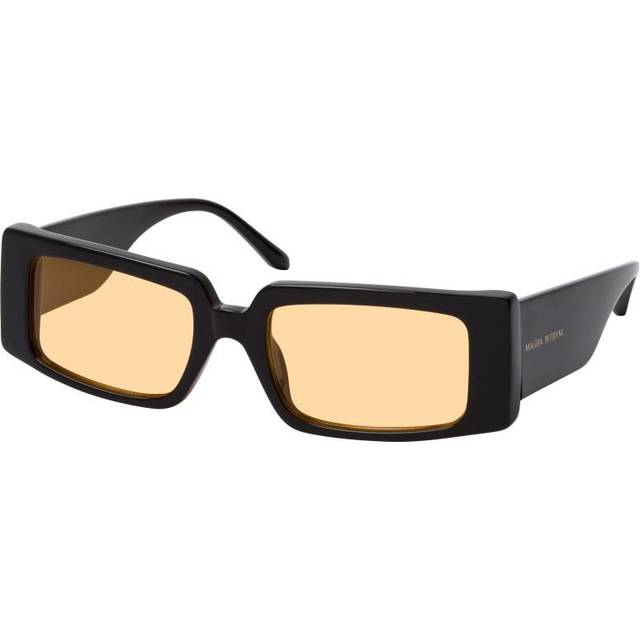 Magda Butrym MAGDA 11 SUN C3, RECTANGLE Sunglasses, UNISEX - Black