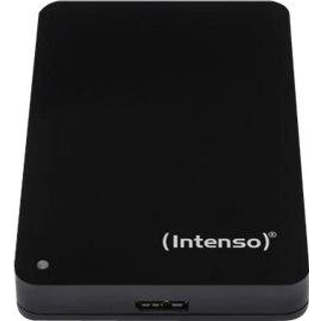 Intenso Memory Case Portable Hard Drive 5TB, bärbar extern hårddisk – 5 400 varv/min, 8 MB Cache, USB 3.0 svart