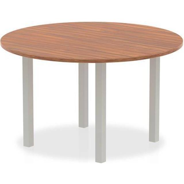 Impulse 1200 Round Meeting Table Walnut - I000140