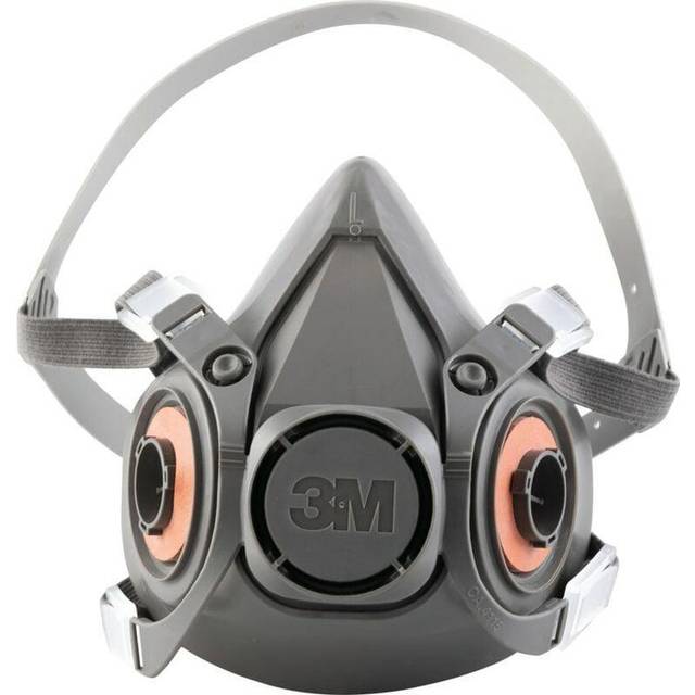 3M 6200M Andningsskydd halvmask ohne Filter Storlek: M EN 140 DIN 140
