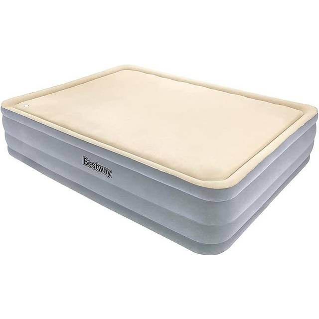 Bestway Tritech™ Luftsäng, Memory Foam, 203 x 152 x 46 cm, Double, med integrerad elektrisk pump