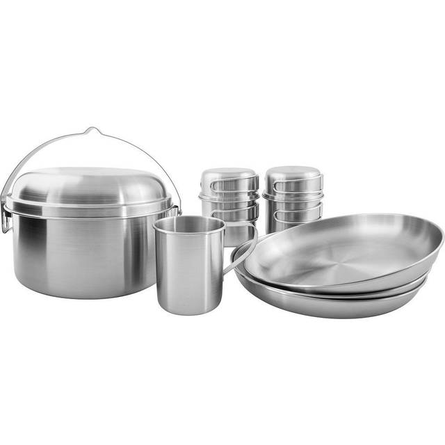 Tatonka Unisex – Picnic Set III kastrullset, transparent, 32 x 24 x 14 cm