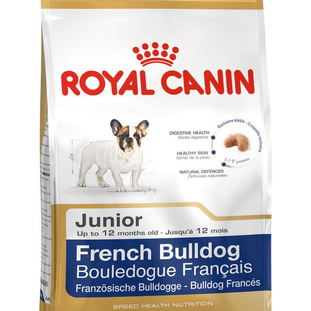 Royal Canin Puppy French Bulldog hundfoder. Förpackning: 3 kg