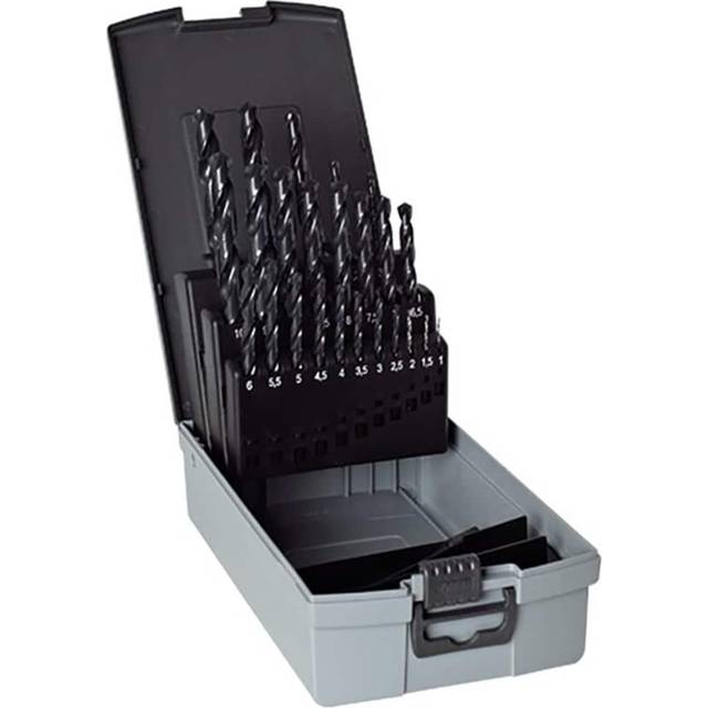 Guhring No 201 25 Piece HSS 1.0 -13mm By 0.5mm Drill Set