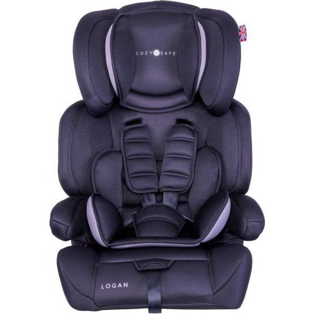 Cozy N Safe Logan Group 1/2/3 - Black/Grey, Black