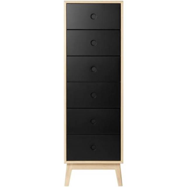 FDB Møbler / Furniture - F23 by Foersom & Hiort-Lorenzen - Hyllor - Nature - H120 x B38 x D35 cm