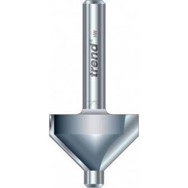 Trend 10H/1 1/4" TC Pin Guided Chamfer Bevel Cutter 45 D