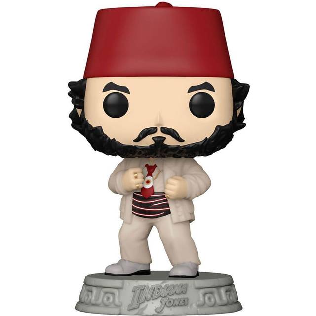 Funko Pop! Movies: Indiana Jones – Sallah – Raiders of The Lost Ark – vinyl samlarfigur – presentidé – officiella varor – leksaker för barn och vuxna – filmfans