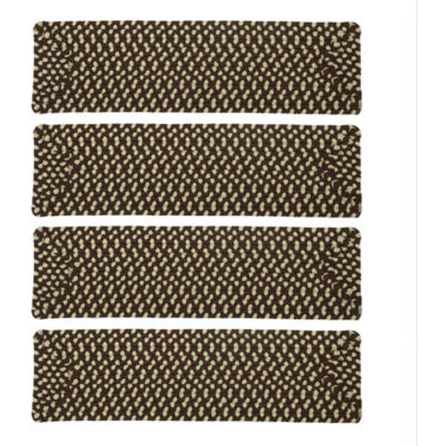 MG89A008X028RX Montego - Bright Brown Stair Tread single Stair Tread  100% Polypropylene - Stair Tread.