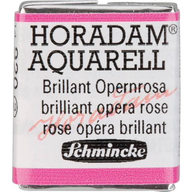 Schmincke : Horadam Watercolour Paint : Half Pan : Brilliant Opera Rose