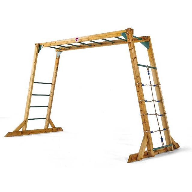 Plum Wooden Monkey Bars - Free Standing - One Colour