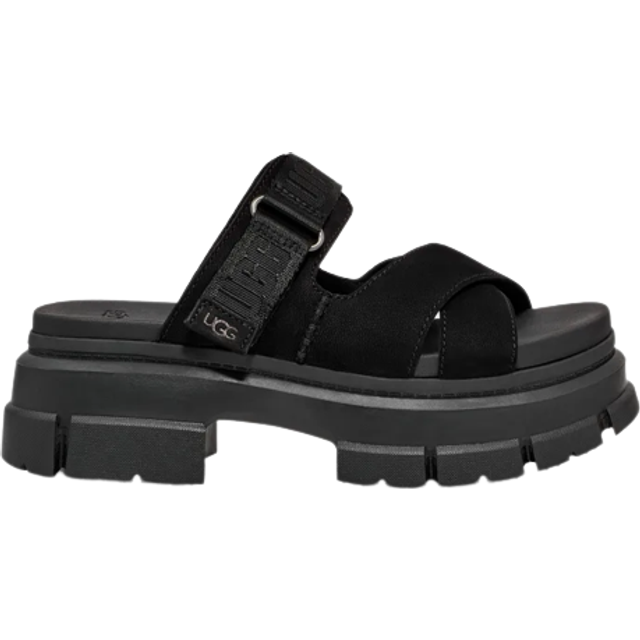 Suede ASHTON Sandals with Logoed Band 4,5cm size 37 (37)