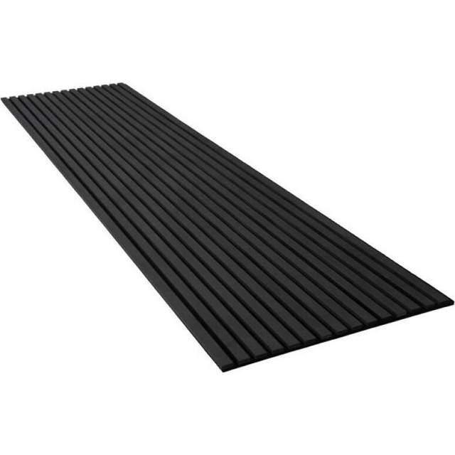 Akustikpanel By Venø Raw Svart 20X600X2400Mm