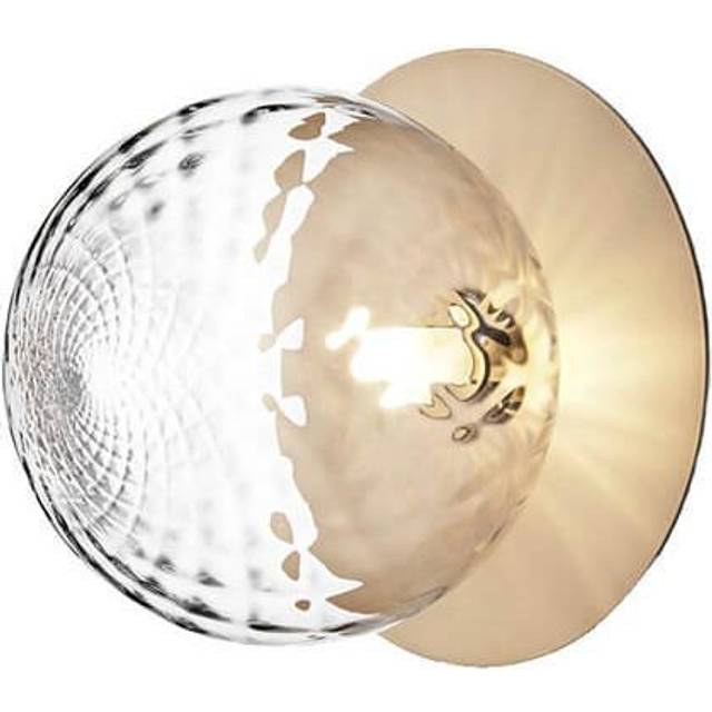Nuura - Liila 1 Wall/Ceiling Lamp IP44 Large Light Silver/Optic Clear