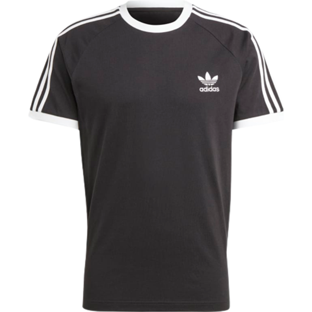 T-shirt adidas Originals 3-Stripes Short Sleeve Tee Black XL (XL)