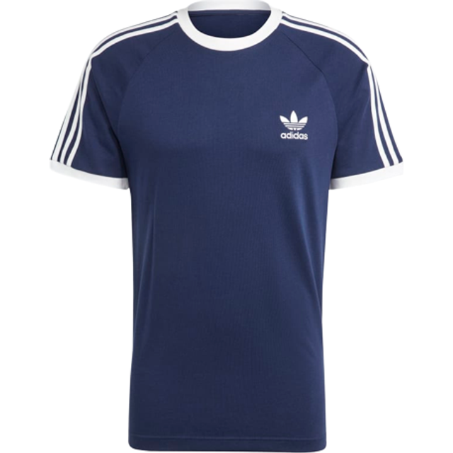 T-shirt adidas 3-Stripes Short Sleeve Tee Night Indigo S (S)