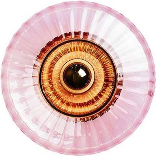 New Wave Optic Wall Lamp, Clear