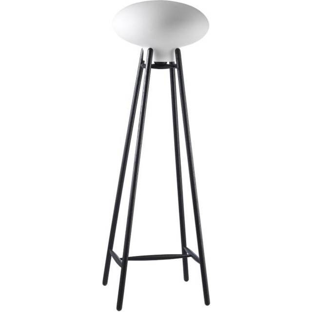 FDB Møbler U5 Hiti golvlampa Opal glass-oak nature lacquered - Vit