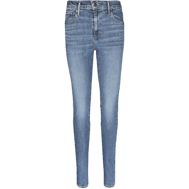Levi's, Jeans, Dam, W24 L28, Bomull, Super Skinny Jeans med Hög Midja