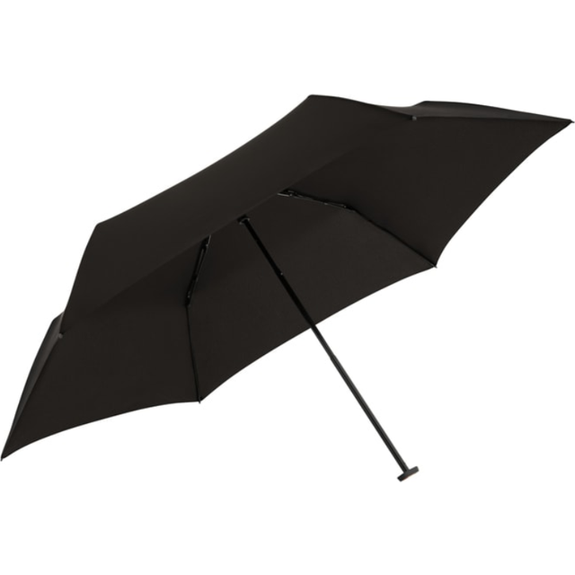 Knirps Ultra US.050 Slim Manual fickparaply – ultralätt och platt – stormbeständigt – vindtätt – 21 cm, svart, Taille Unique, Modern