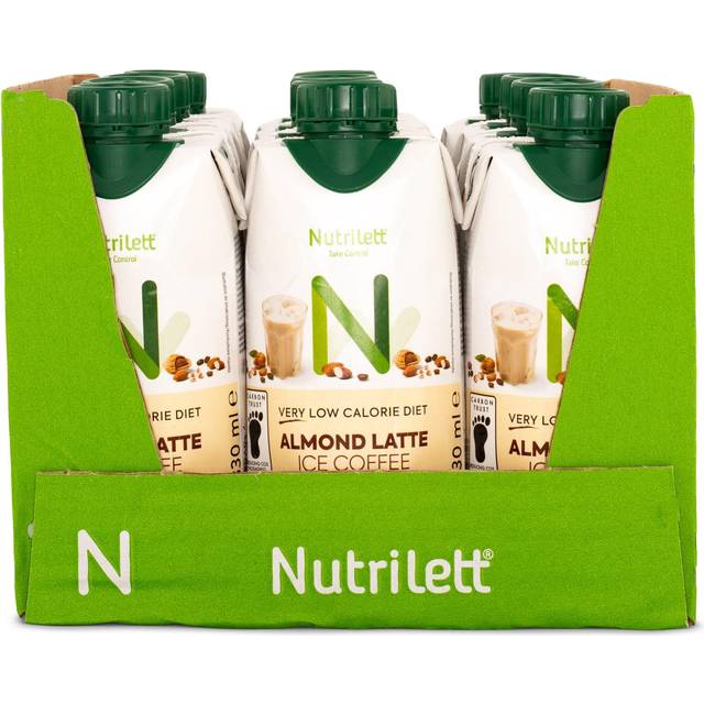 Nutrilett VLCD Shake, Ice Coffee Almond Latte, 12-pack