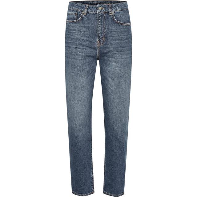 Blue Mom Straight Stretch Jeans (28 29)