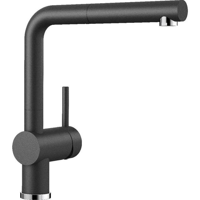 Linus Single Lever Monobloc Tap - Anthracite (21.9cm)