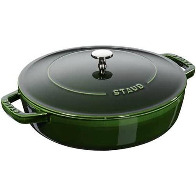 STAUB Staub Chistera braiser cast iron Ø24 cm Graphite gray