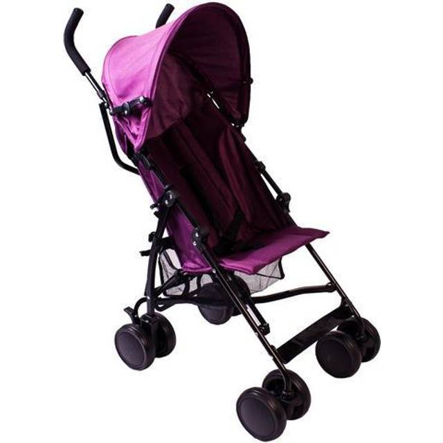Push Me 2U Midnight Lightweight Stroller - Black - One Size - Red Kite