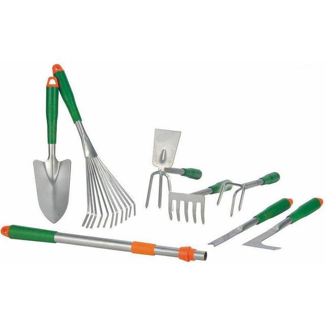 HI Trädgårdsredskap set silver metall