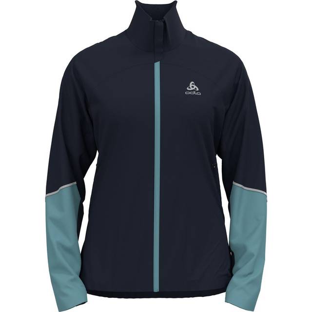 Odlo Women's Engvik Jacket Dark Sapphire/Reef Waters, L