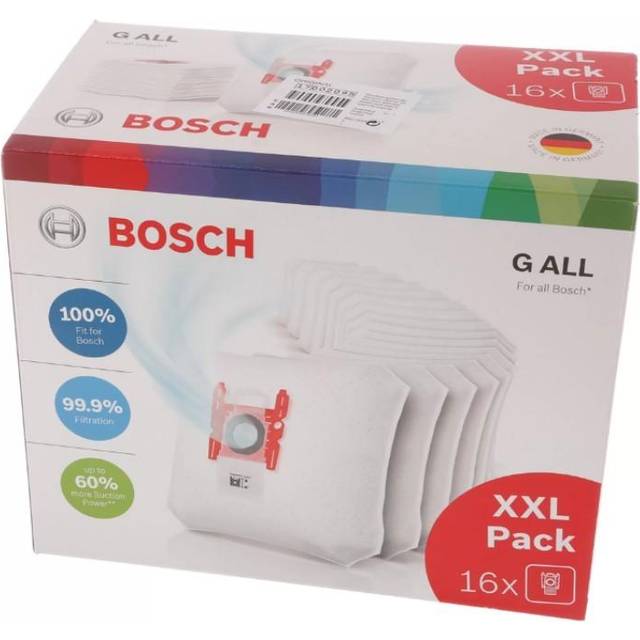Bosch G All | dammsugarpåsar XXL | 16 påsar (original)