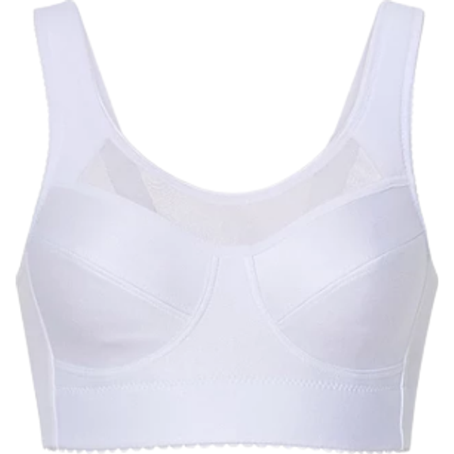 Miss Mary of Sweden - Sport-bh Cotton Simplex - Vit