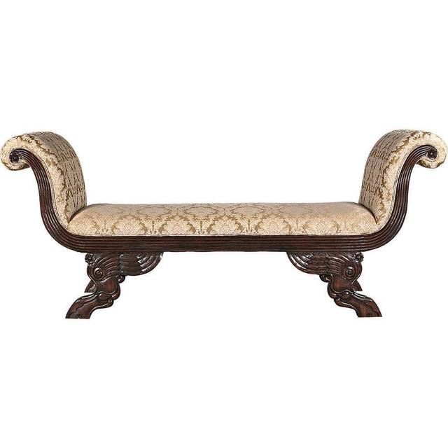 The Veronique Double Rolled-Arm Chaise