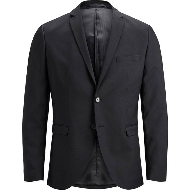 JACK & JONES herr jprsolaris kavaj noos Blazer, Schwarz (Black Black), 54