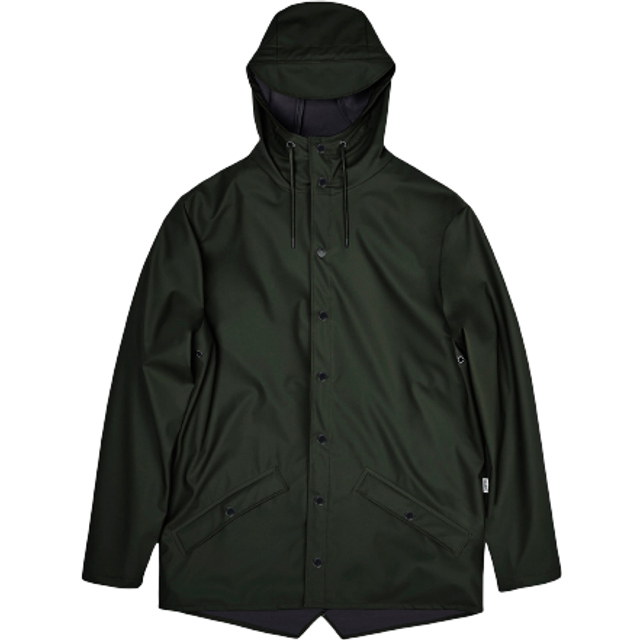 Rains Jacket Dam Regnjackor Stl. M - Från Magasin - Green (M)