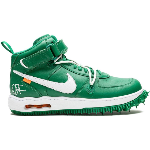 Nike x Off-White Air Force 1 Mid SP Leather 'Pine Green' DR0500-300 - Pine Green/White-White