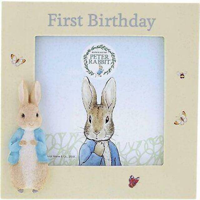 Beatrix Potter Peter Rabbit First Birthday Photo Frame - Multi