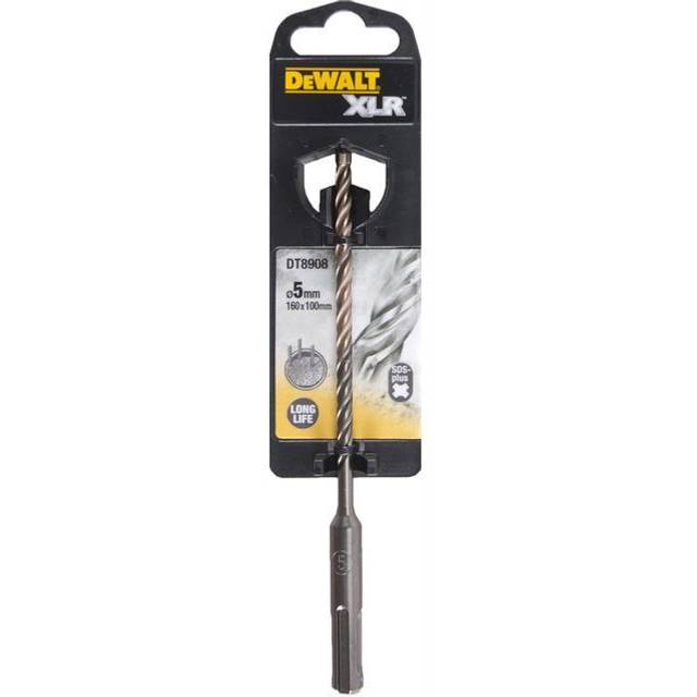 DeWalt Elite XLR SDS Plus 4 Cutter Head Drill Bit 5mm 160mm Pack of 1