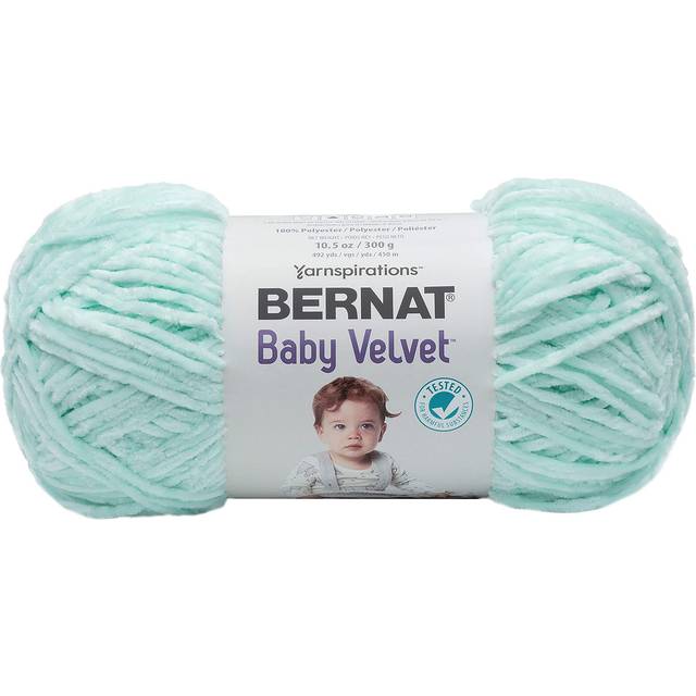 Bernat Baby Velvet Big Ball Yarn-Bleached Aqua 164186-86030