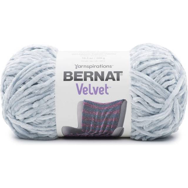 Bernat Velvet Yarn  Softened Blue