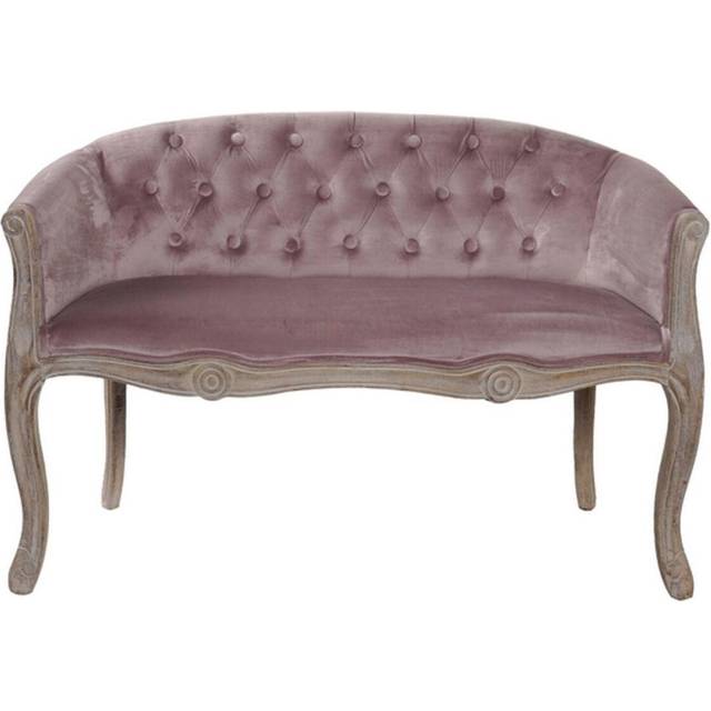 Dkd Home Decor Pink Træ Sofa