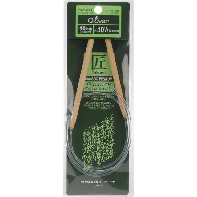 "Takumi Bamboo Circular Knitting Needles 48""-Size 10.5/6.5mm 1648-105"
