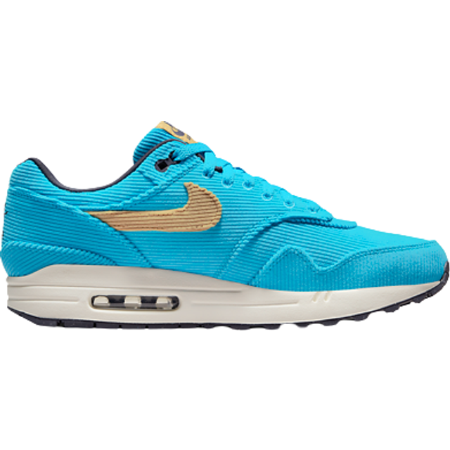 Nike, Sneakers, female, Blue, 1 UK, Air Max 1 Premium Trainers