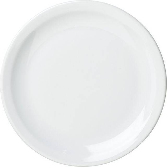 Pillivuyt Bourges tallrik flat vit Ø24 cm - Vit