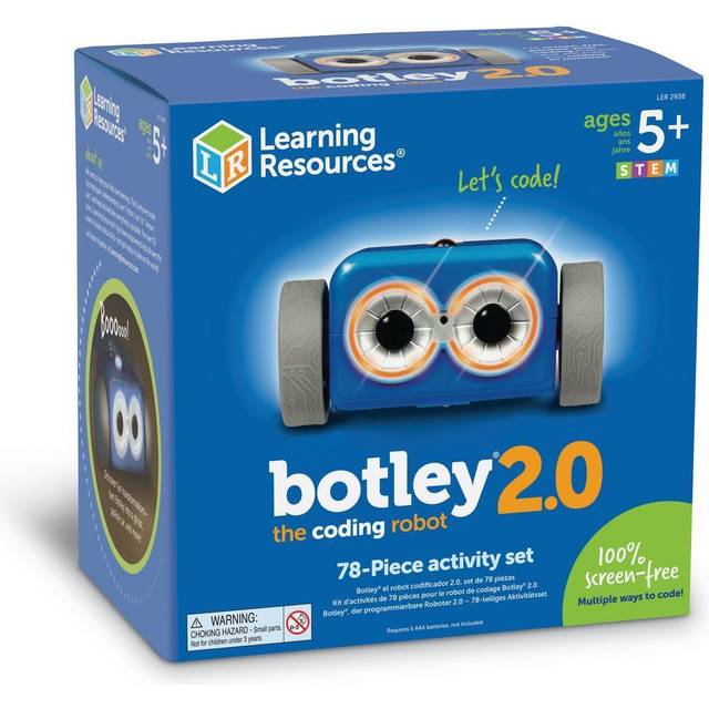 Learning Resources Botley 2.0, The Coding Robot - 78 Piece Educational Toy - 5+