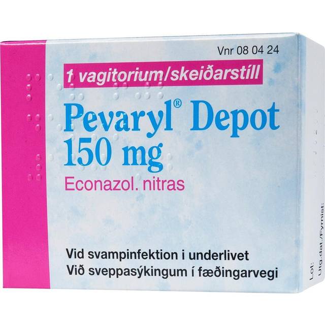 Pevaryl Depot, vagitorium 150 mg, 1 st