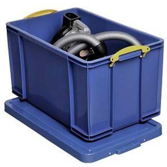 Really Useful Box Plastic Storage 84 Litre Blue 440 x 710 x 380 mm