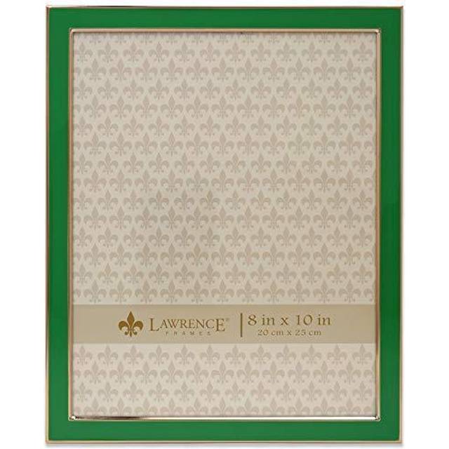 Lawrence Frames 586580 Polished Enamel Picture Frame  8x10  Green